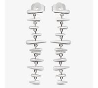 Lucy Quartermaine Silver Shard Dropper Earrings SHER1