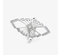 Lucy Quartermaine Silver Shard Fashion Ring ADER6EL T