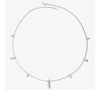 Lucy Quartermaine Silver Shard Station Necklace SHN2