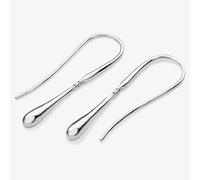 Lucy Quartermaine Silver Single Drop Dropper Earrings DER4