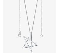 Lucy Quartermaine Silver Sol Star Pendant Necklace LP3