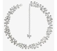 Lucy Quartermaine Silver Splash Continual Splat Necklace SN5