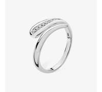 Lucy Quartermaine Silver Topaz Skinny Drip Snake Ring SDR5K