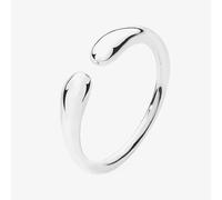 Lucy Quartermaine Sterling Silver Drop Open Double Ring DR9N