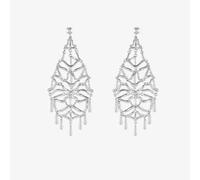 Lucy Quartermaine Sterling Silver Element Web Dropper Earrings ELER6