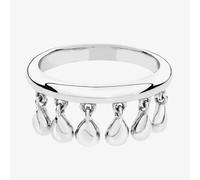 Lucy Quartermaine Sterling Silver Tear Drop Ring TDR1N