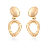 Lucy Quartermaine Volcan Exclusive 18ct Gold Vermeil Drop Earrings