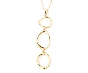 Lucy Quartermaine Volcan Exclusive 18ct Gold Vermeil Drop Pendant