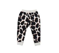 Lucy & Sam Black Cow Harem Jogger | Size: 5-6 Years Lucy & Sam Multicolor 5-6 Years