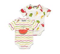 Lucy & Sam Just Imagine Two-Pack Bodies in Off-White | Size: 3-6 m Lucy & Sam Off-White 3-6 m
