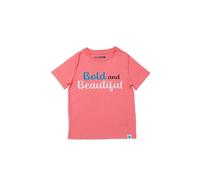 Lucy & Sam Pink Bold & Beautiful SS Tee | Size: 5-6 Years Lucy & Sam Pink 5-6 Years
