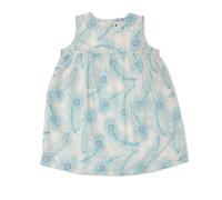 Lucy & Sam White Peacock Woven Swing Dress | Size: 9-12 m Lucy & Sam White 9-12 m