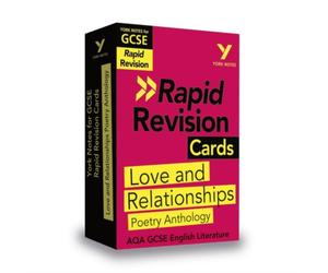 Lucy Toop York Notes RAPID AQA GCSE (Revision Cards) Love & Relationships Lucy Toop Multicolor