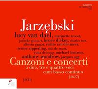 Lucy Van Dael; Marinette Troost; Janneke Guittart - Jarzebski: Canzoni E Concerti A Due, Tre E Quattro Voci Cum