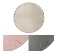 LucyBalu® Cat Bowl Mat Non Slip Silicone Round Pigeon | Round Feeding Mat with Raised Edge, FDA Certified, Non-Slip, Washable