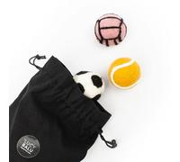 LucyBalu® Felt Balls for Cats, Cat Toy, Ball Sports, Sports Cat Balls Made of Felt, Natural Cat Toys Made of 100% Wool, Sports Play Balls for Cats, Pack of 3, European Sports