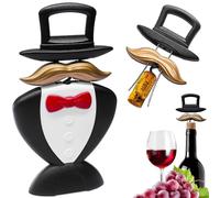 LUCYLANKER Exquisite Reserve Ah So Wine Opener, British Gentleman Style 3 in 1 Vintage Wine Corkscrew with Beer Opener, Hand Forged for Connoisseurs | Limited Artisan Edition with Luxury Gift Box