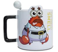 LUCYLANKER Funny Crab Coffee Mug, Personalized Crab Mug, 3D Animal Cup, Cute Crab Cup, Birthday Gift for Men, Women, Friends, Animal Lovers, 400ML (Crab 2)