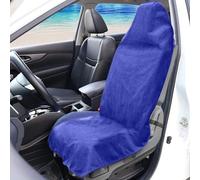 LUCYLEXIXI Waterproof Sweat Towel Car Seat Cover Sweat Carseat Protector,Perfect for Universal Anti-Slip Car Truck SUV Seat, Great for Post Gym Workout, Running, Swimming, Beach and Hiking (Blue)