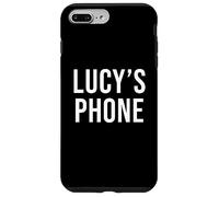 Lucy's Phone Black White Name Lucy Case for iPhone 7 Plus/8 Plus