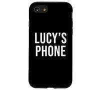 Lucy's Phone Black White Name Lucy Case for iPhone SE (2020) / 7/8