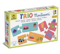 Ludattica - MONTESSORI GAMES - Montessori Trio: Discover the categories of objects with the Montessori method! Educational game 3-5 years - Made in Italy
