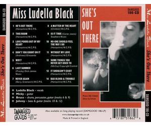 LUDELLA BLACK - SHE'S OUT THERE NEW CD
