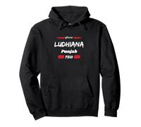 Ludhiana Punjab PB10 Car Plate Panjab Designer Punjabi Pullover Hoodie