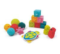 LUDI 30054 Spring Learning Box, Black, S Animals & Shapes