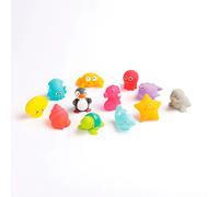 Plastic bath toys by Ludi | from 10 months - set of 12 | Watering toys!