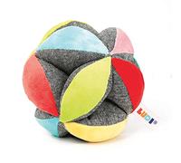 LUDI Gripping Ball I learn to Roll, Throw and Catch the Ball | Made of Soft Washable Fabric | From 6 Months Old