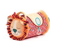 Ludi - Lion activity roller - soft textures and sensory activities - inflatable roller - develops motor skills and balance - from 6 months