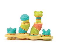 LUDI Picoton - 20 Pieces - Building Game for Children - Develops Fine Motor Skills and Logic - Innovative and Scalable - from 10 Months