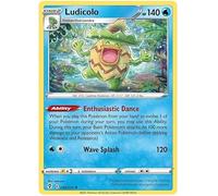 Ludicolo 034/203 Rare Holo Pokemon Card (SWSH Evolving Skies) + 1x TitanCards® Toploader