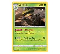 Ludicolo 2/18 Rare Pokemon Card (Detective Pikachu) + 1x TitanCards® Toploader