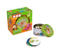 Ludilo 80452 Animal Grabolo Junior Observation Logic Learning Family Game, Multicoloured, Única