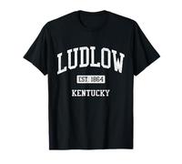 Ludlow Kentucky KY JS04 Vintage Athletic Sports T-Shirt