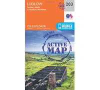 Ludlow Map | Weatherproof | Tenbury Wells & Cleobury Mortimer | Ordnance Survey | OS Explorer Active Map 203 | England | Walks | Hiking | Maps | Adventure