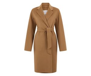 Ludmilla Cashmere Coat - female - Max Mara - Belted Coats - Brown - S - Coats S