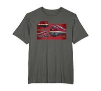 Ludmilla Diesel-Locomotive East German Vintage Train T-Shirt