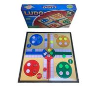 Ludo 32x32 cm Board Game | Favourite Traditional Fun Quality | Large board games for kids | Family board games 2 to 4 players