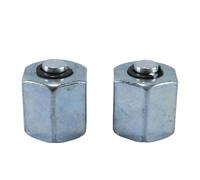 Ludom 16mm Diesel Common Rail Fuel Injector Block-Off Tool M16 Cap Compatible with 2011-2016 GMC 6.6L Duramax Engine LGH LML (2PCS)