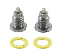 Ludom 2Pcs Marine Gear Housing Drain Plugs Screw Set for Rear Wheel Drive Alpha One Gen 1 2 R MR and Marine Outboard Engines 10-14834A1