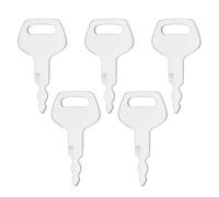 Ludom 5PCS S450 Ignition Starter Keys Compatible with Case IH Linkbelt JCB Sumitomo Excavators Part Number 91069