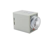 Ludom AH3-3 Time Relay, Adjustable Delay Timer Switch AC, Fireproof Plastic Shell, Clear Scale Dial, Large Capacity for Automatic Control System (10S)