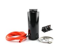 Ludom Cooling Overflow Bottle, Aluminum Alloy Reservoir Expansion Catch Tank for All Vehicles 800ml/27oz (black)