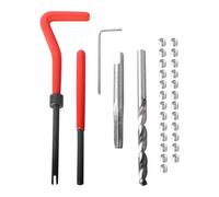 Ludom M5×0.8mm Thread Repair Kit - Helicoil Wire Insert Set for Auto Repair Hand Tools