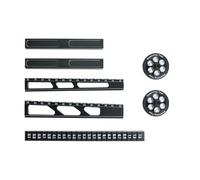 Ludom RC Height Measuring Ruler Ride Height Gauge Universal for Car Chassis Practical Accurate Measurement Balancing Tool