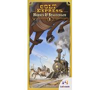 Ludonaute | Colt Express: Horses & Stagecoaches Expansion | Board Game | Ages 10+ | 2-6 Players | 45+ Minutes Playing Time