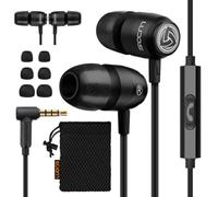 Ludos CLAMOR 2 Pro Wired Earbuds in-Ear Headphones, Earphones with Microphone, 5 Year Warranty, Noise Isolating, Magnetic Earbuds, Headsets for iPhone, iPad, Samsung, Computer, Laptop, PC, Office